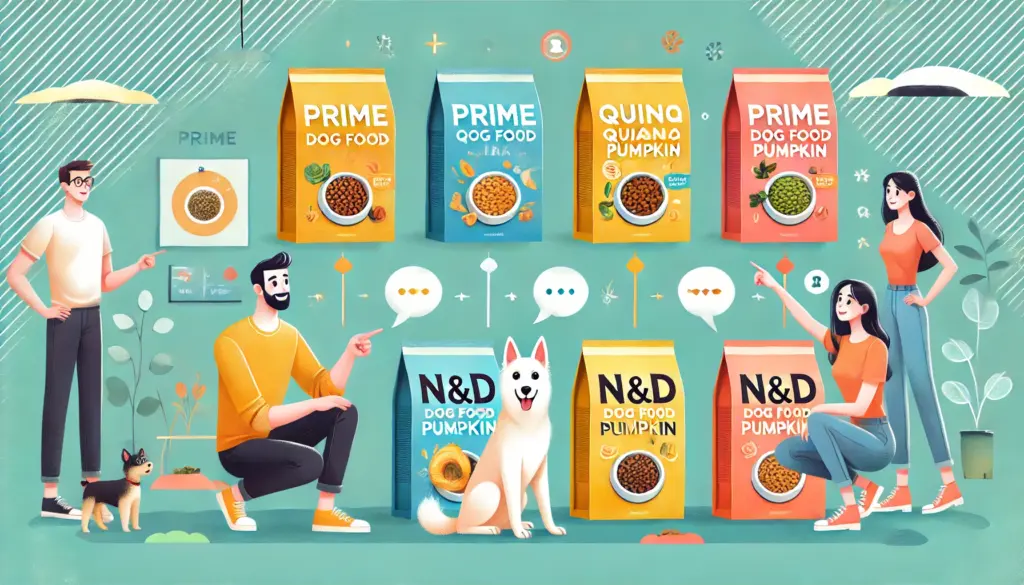 N&Dドッグフードの口コミ評価とシリーズ別おすすめ