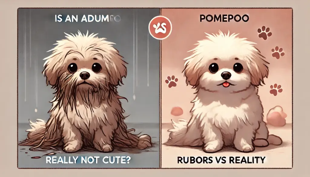ポメプー成犬は本当に可愛くない?噂とリアル